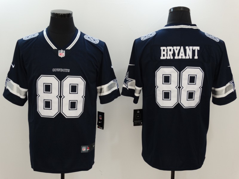 Men's Dallas Cowboys Dez Bryant #88 Navy Jersey
